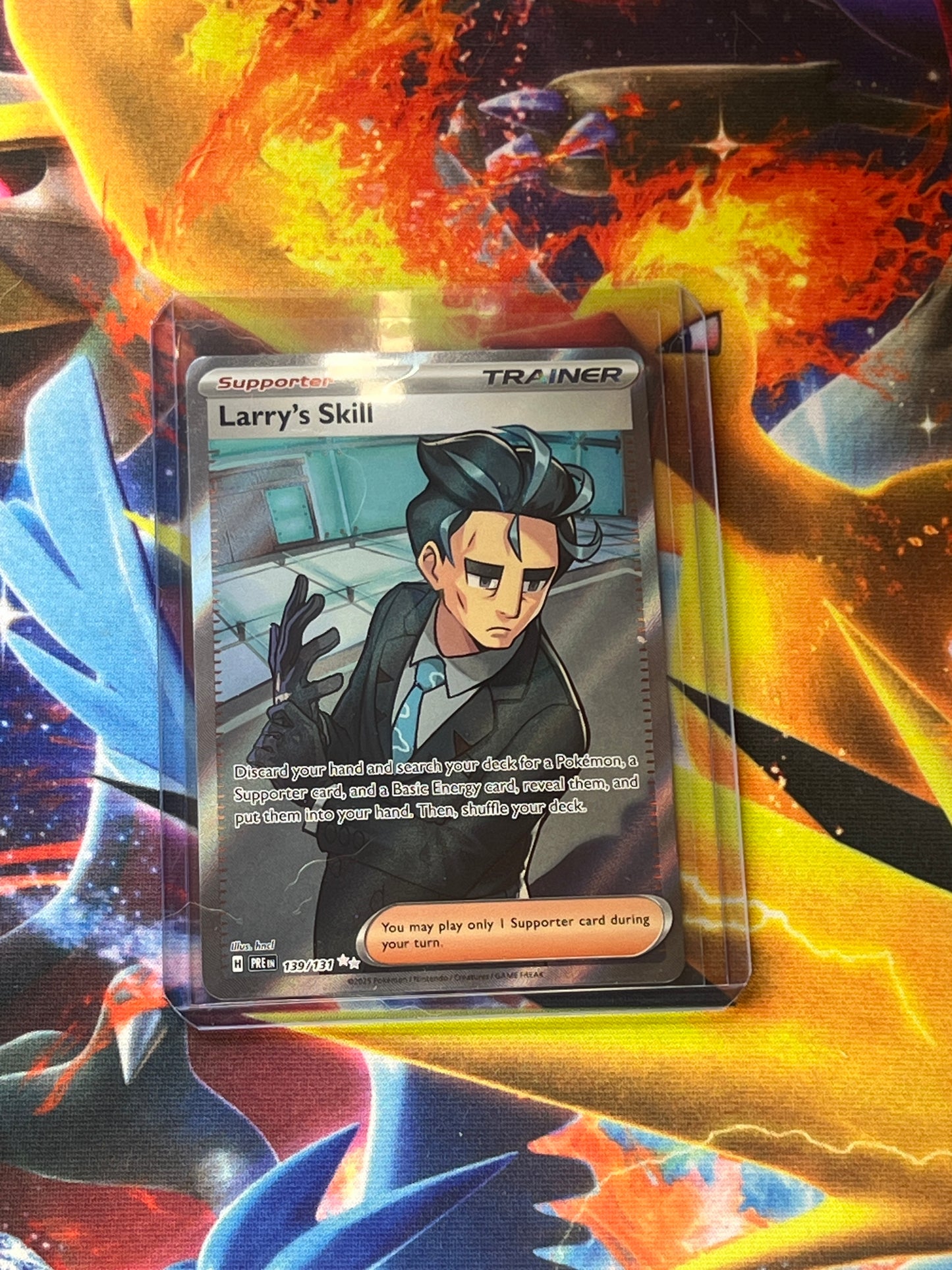 Larry's Skill #139 Pokemon Prismatic Evolutions