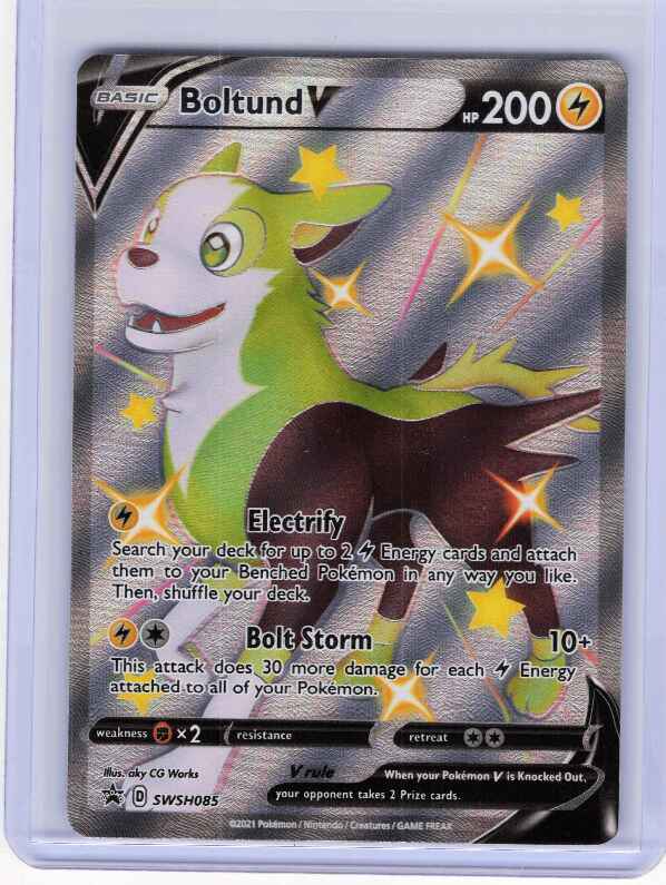 Boltund V #SWSH085 Pokemon Promo