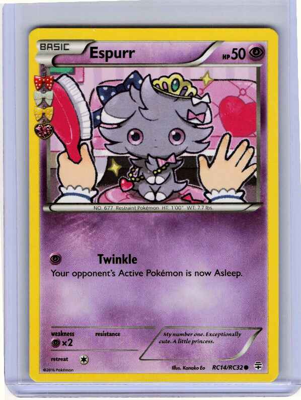 Espurr #RC14 Pokemon Generations