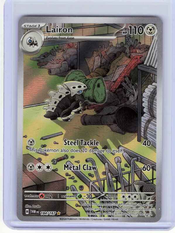 Lairon #184 Pokemon Twilight Masquerade