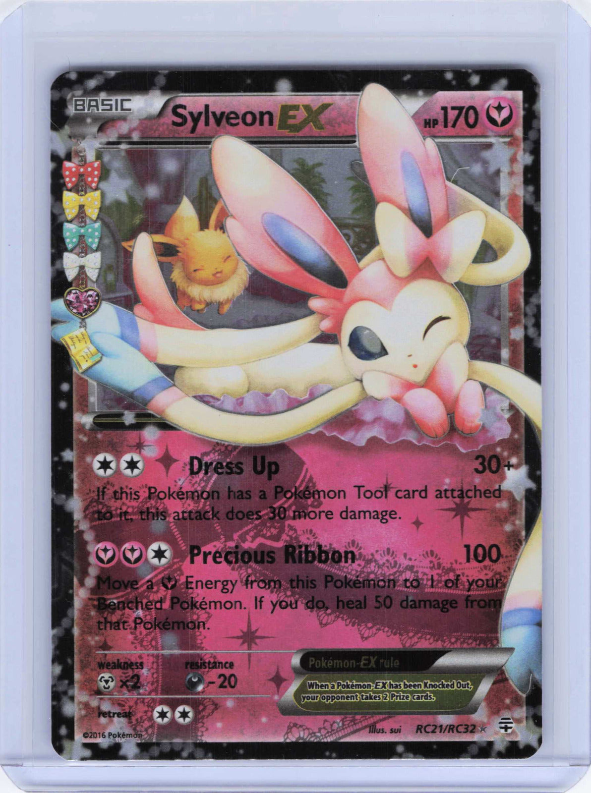 Sylveon EX #RC21/RC32 Pokemon Generations: Radiant Collection