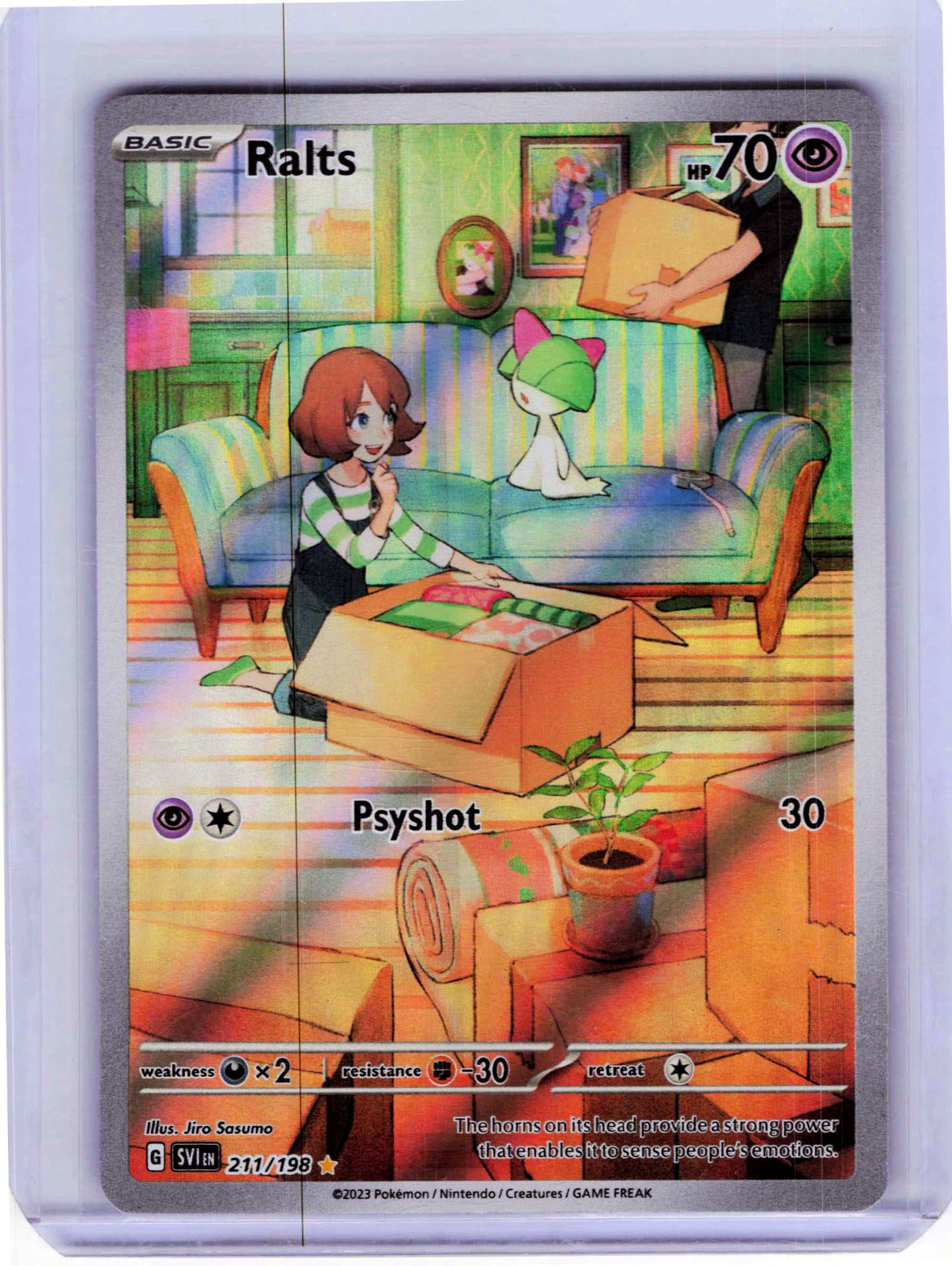 Ralts #211/198 Pokemon SV01: Scarlet & Violet Base Set