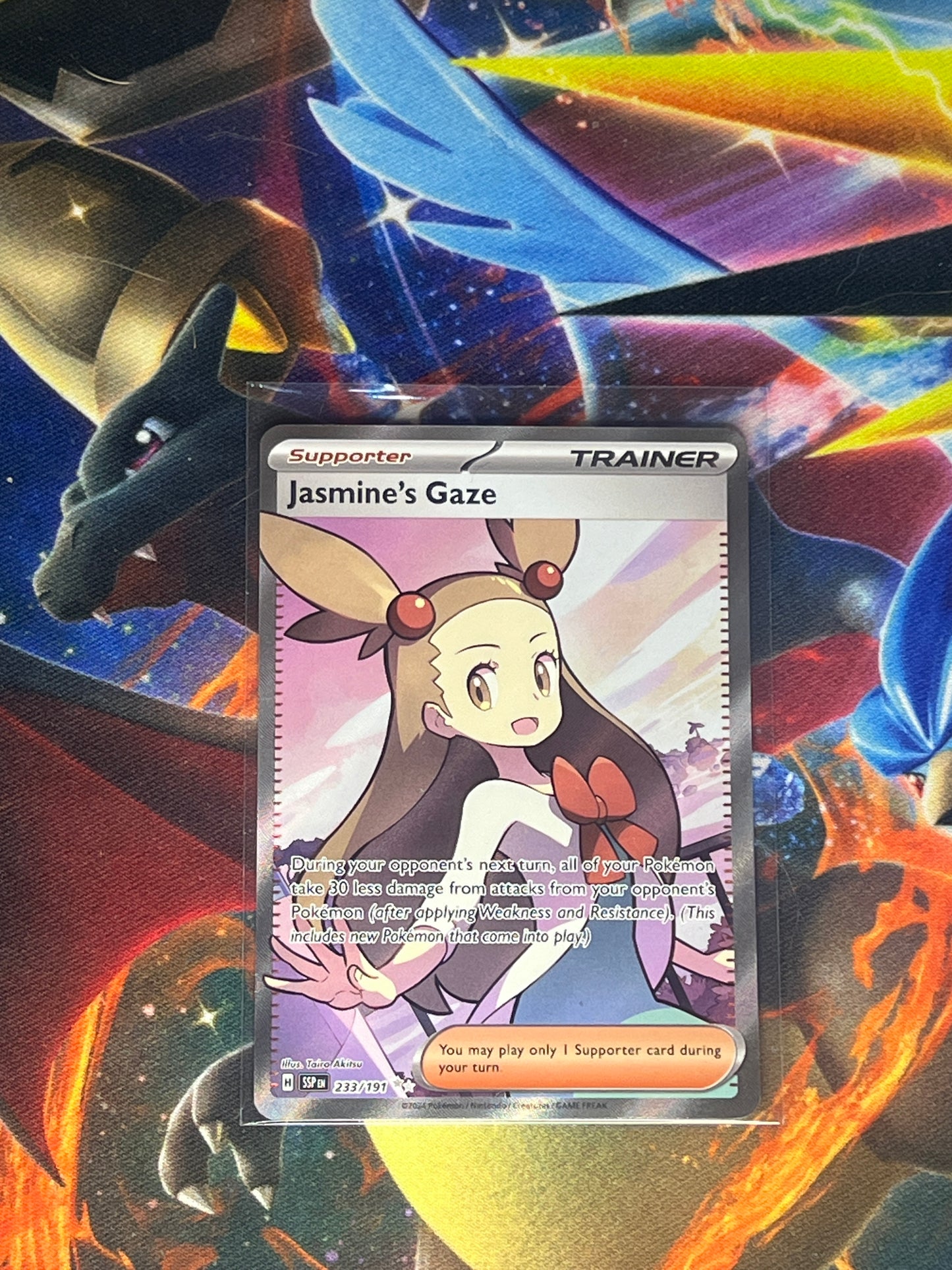 Jasmine's Gaze #233 Pokemon Surging Sparks