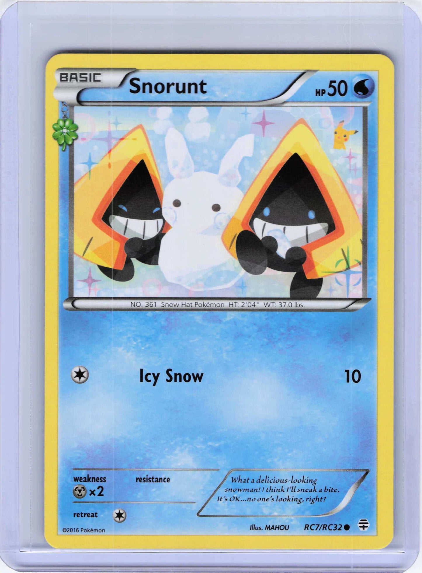 Snorunt RC7/RC32 Common Generations: Radiant Collection NM