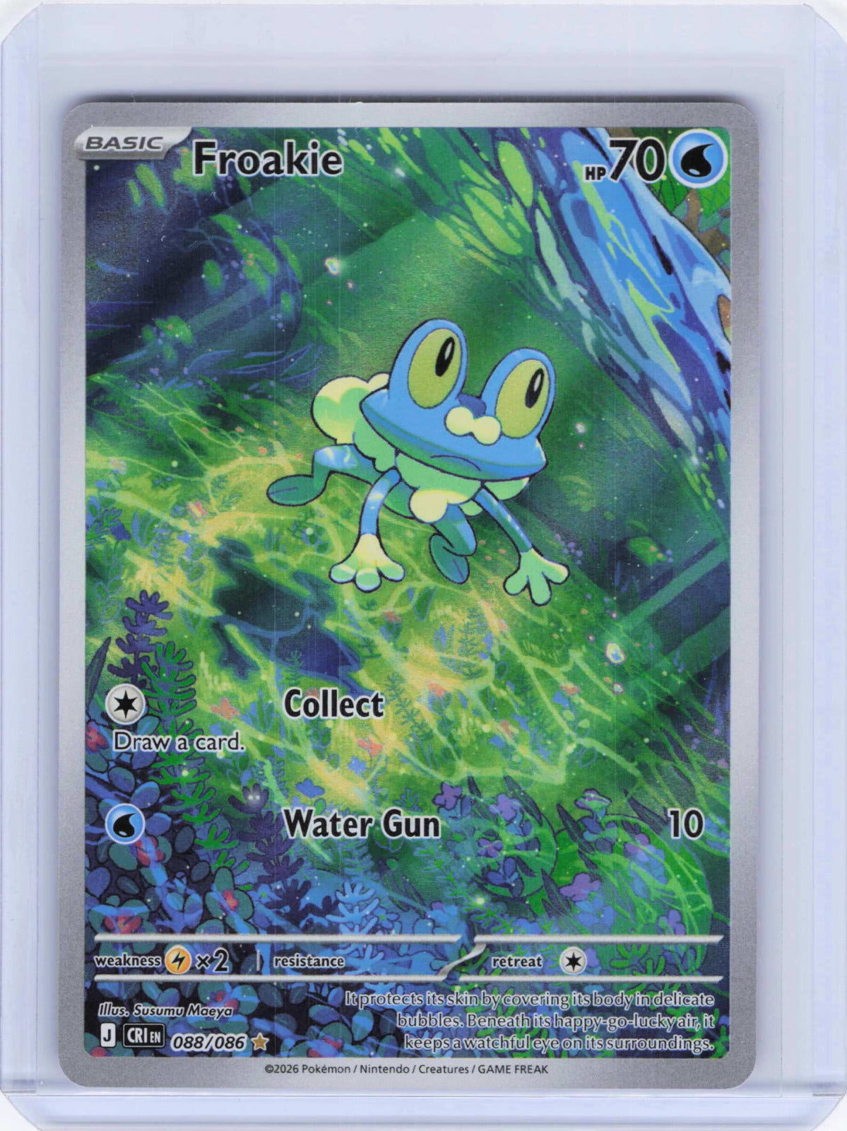 Froakie #088/086 Pokemon ME04: Chaos Rising