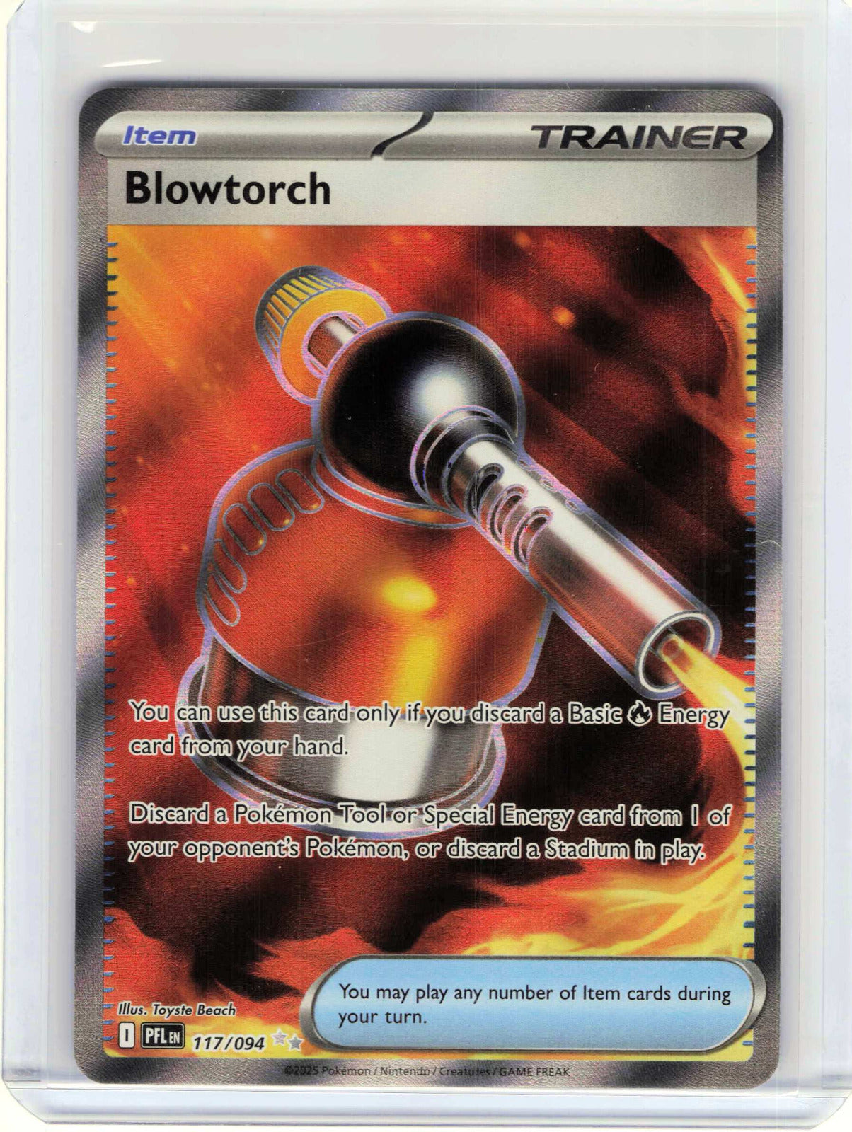 Blowtorch #117/094 Pokemon ME02: Phantasmal Flames