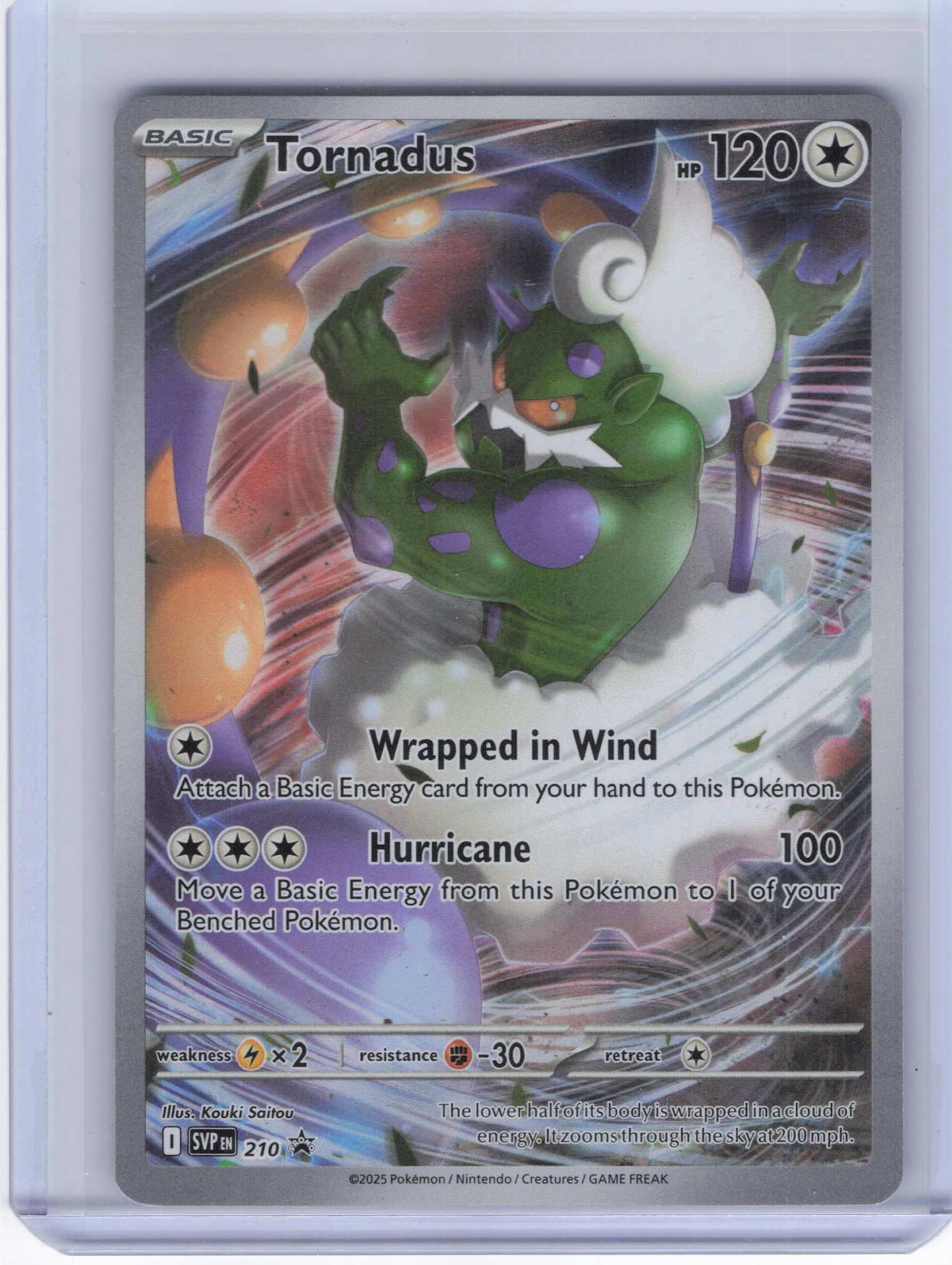 Tornadus #210 SV: Scarlet & Violet Promo Cards