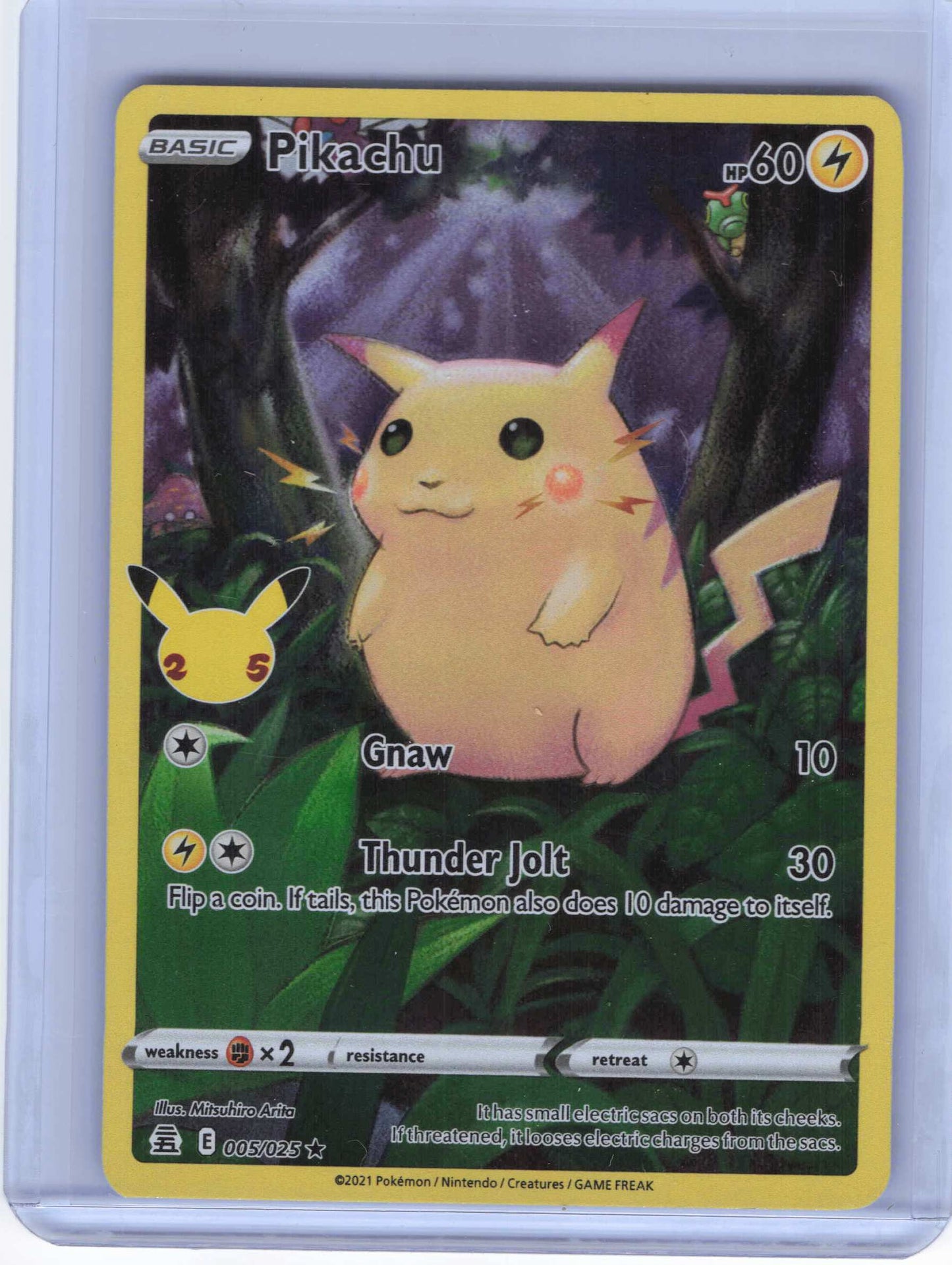 Pikachu #005/025 Full Art: Celebrations