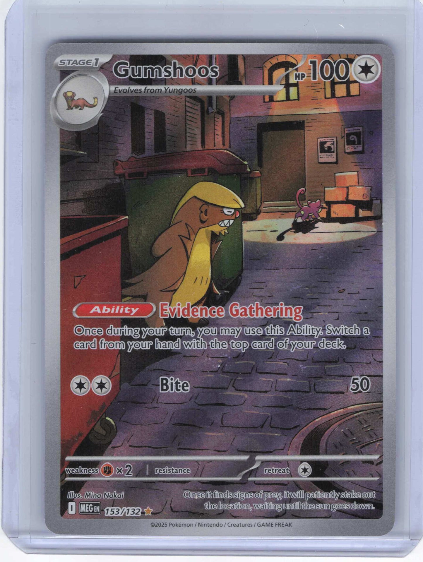 Gumshoos #153/132 ME01: Mega Evolution