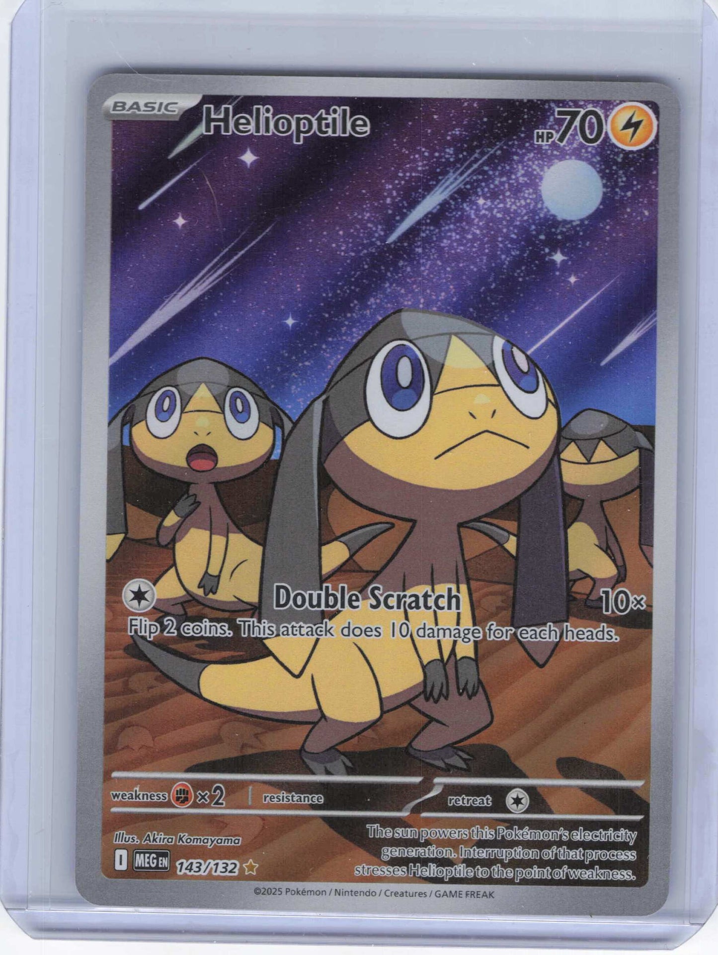 Helioptile #143/132 ME01: Mega Evolution