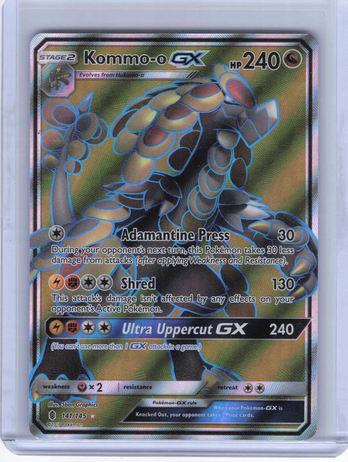 Kommo-o GX #141/145 SM: Guardians Rising