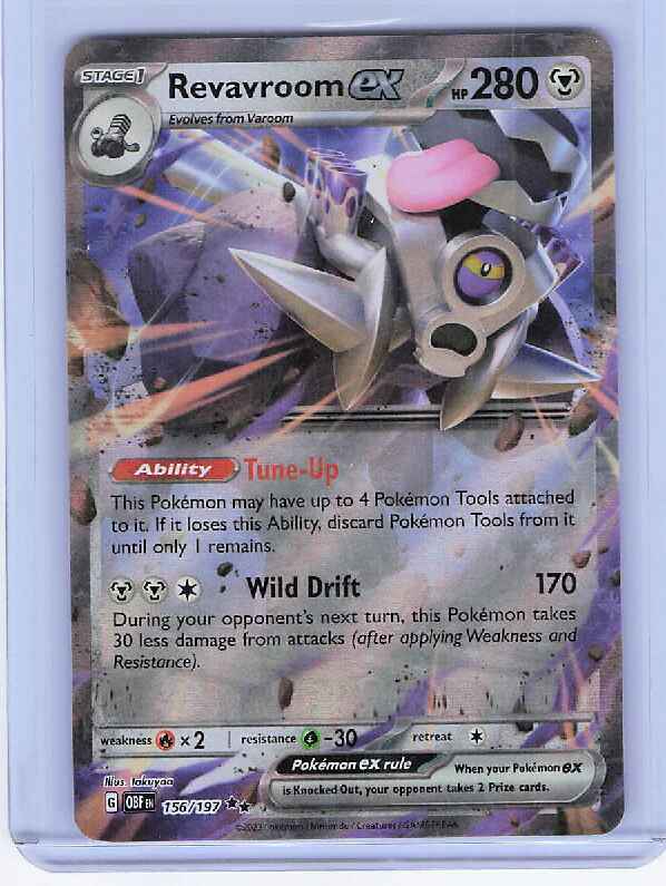 Revavroom ex #156/197 SV03: Obsidian Flames