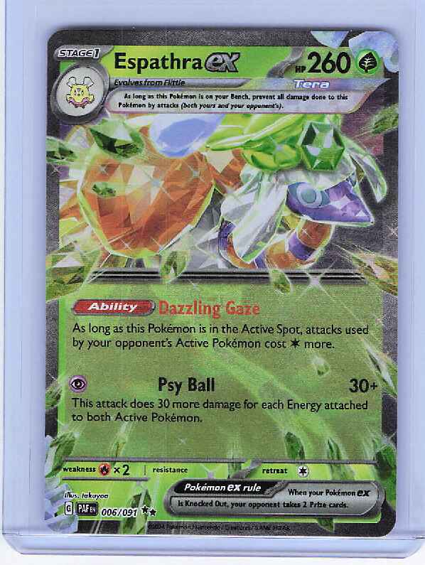 Espathra ex #006/091 SV: Paldean Fates