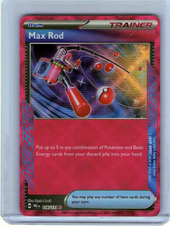 Max Rod #116/131 SV: Prismatic Evolutions