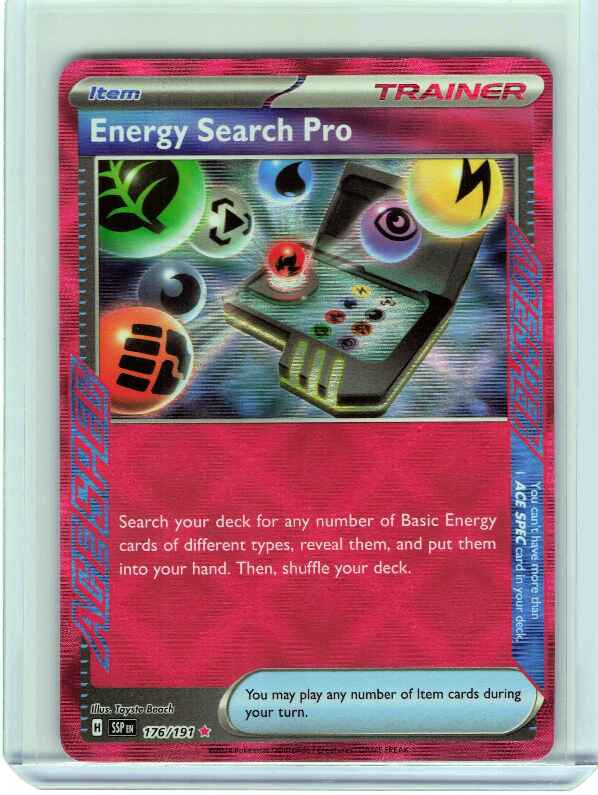 Energy Search Pro #176/191 SV08: Surging Sparks