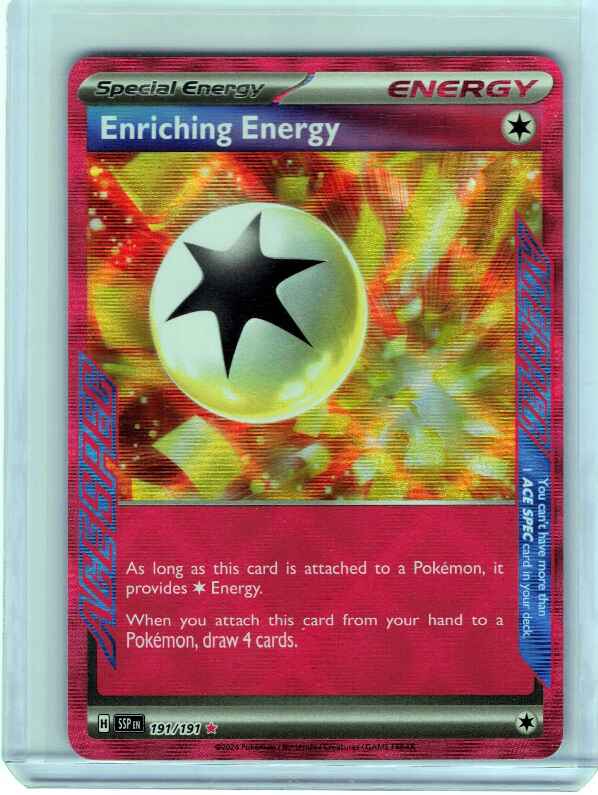 Enriching Energy #191/191 SV08: Surging Sparks