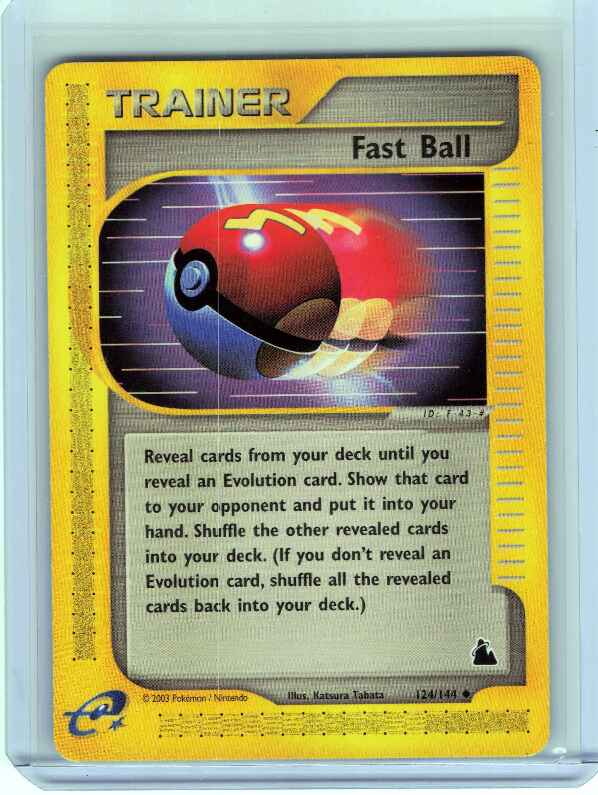 Fast Ball #124/144: Skyridge