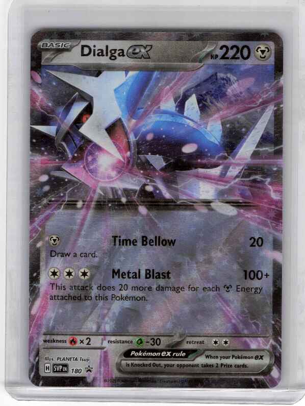 Dialga ex #180 SV: Scarlet & Violet Promo Cards