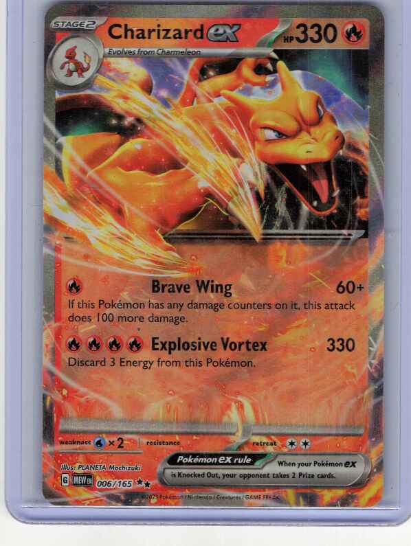 Charizard ex #006/165 SV: Scarlet & Violet 151