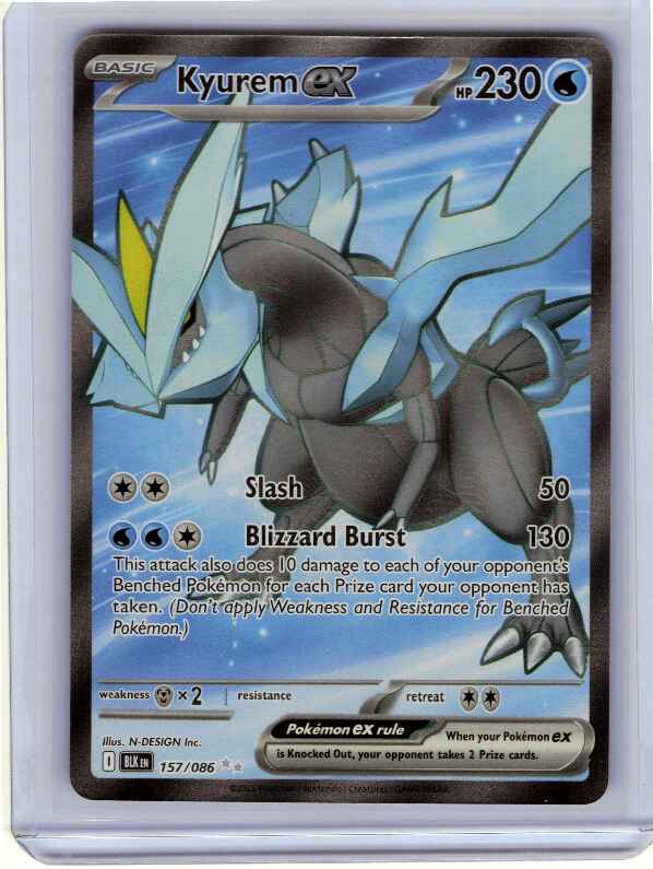 Kyurem ex #157/086 SV: Black Bolt