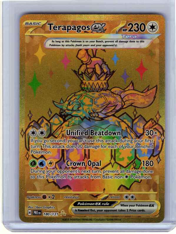 Terapagos ex #180/131 SV: Prismatic Evolutions