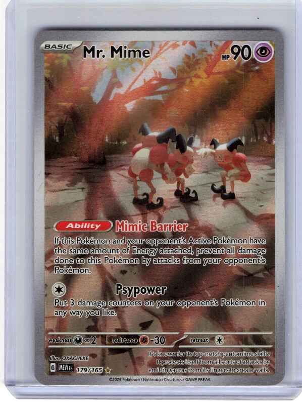 Mr. Mime #179/165 SV: Scarlet & Violet 151