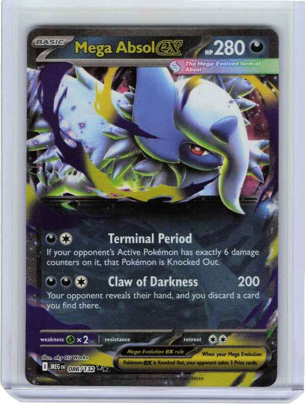 Mega Absol ex #086/132 ME01: Mega Evolution