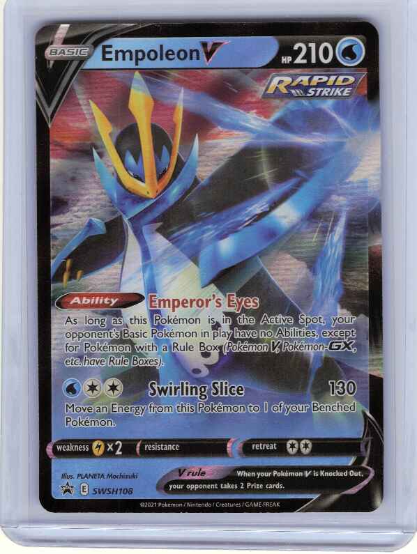 Empoleon V #SWSH108 SWSH: Sword & Shield Promo Cards