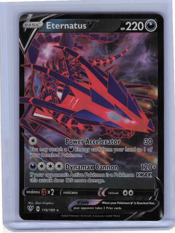 Eternatus V #116/189 SWSH03: Darkness Ablaze