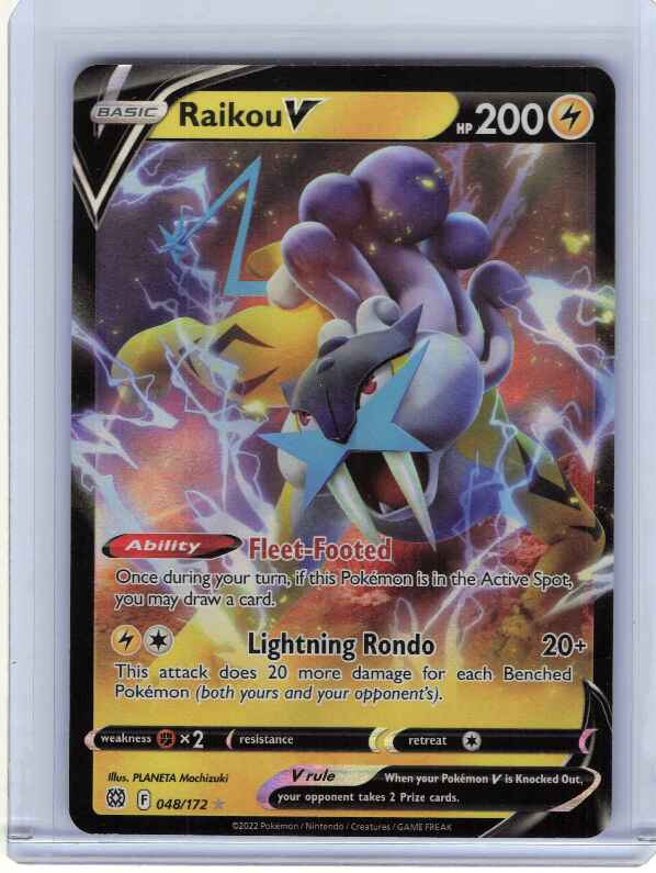 Raikou V #048/172 SWSH09: Brilliant Stars