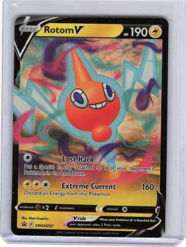 Rotom V #SWSH257 SWSH: Sword & Shield Promo Cards