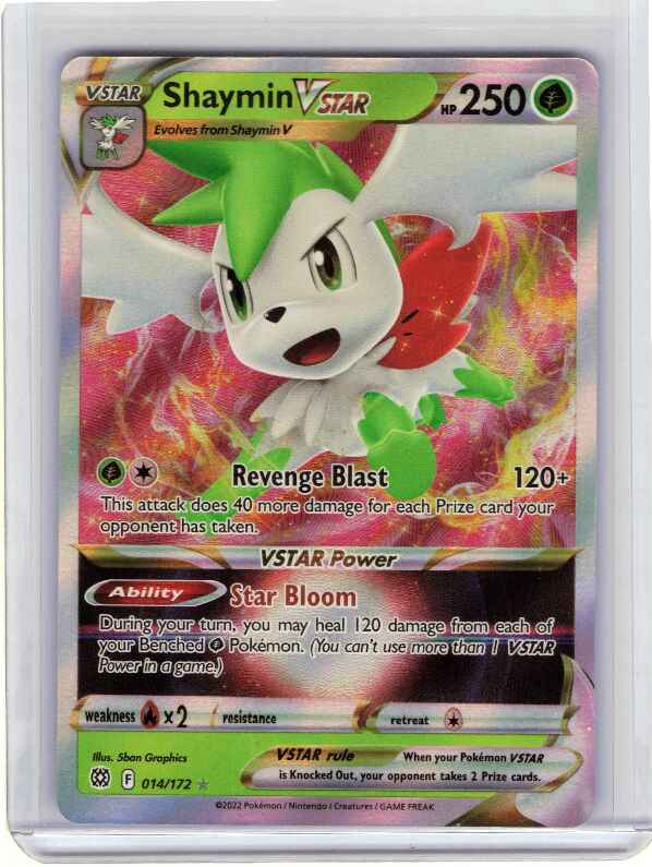Shaymin VSTAR #014/172 SWSH09: Brilliant Stars