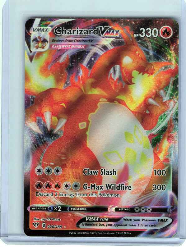 Charizard VMAX #020/189 SWSH03: Darkness Ablaze