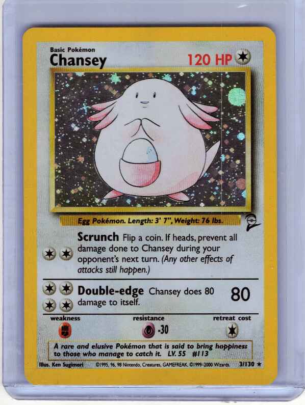 Chansey #003/130: Base Set 2