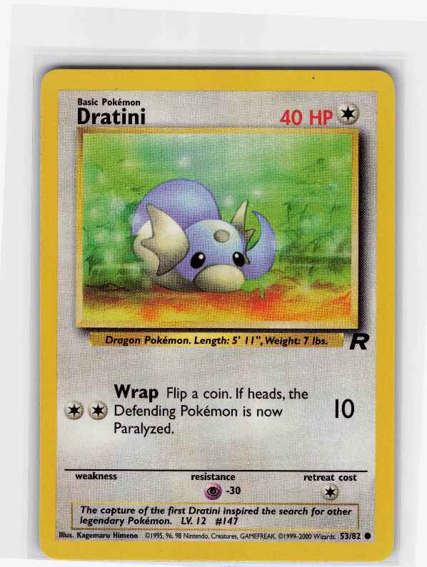 Dratini #53/82: Team Rocket