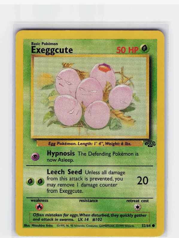 Exeggcute #52/64: Jungle