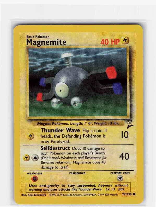 Magnemite #079/130: Base Set 2