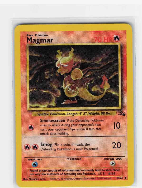 Magmar #39/62: Fossil