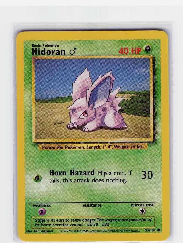 Nidoran #055/102: Base Set