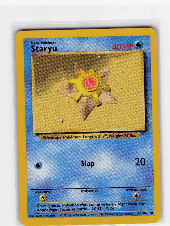Staryu #065/102: Base Set