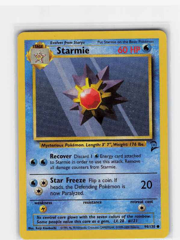 Starmie #094/130: Base Set 2