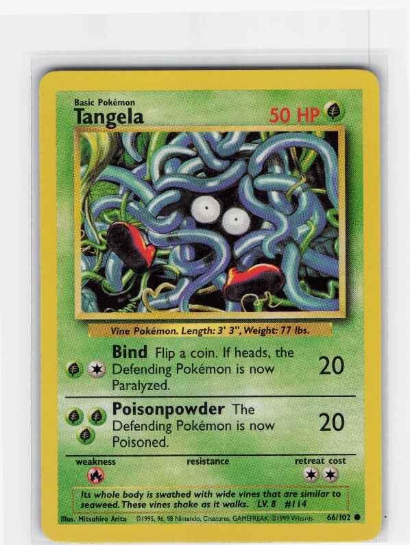 Tangela #066/102: Base Set