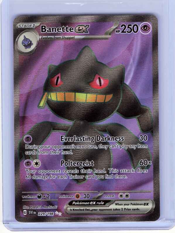 Banette ex #229/198 SV01: Scarlet & Violet Base Set