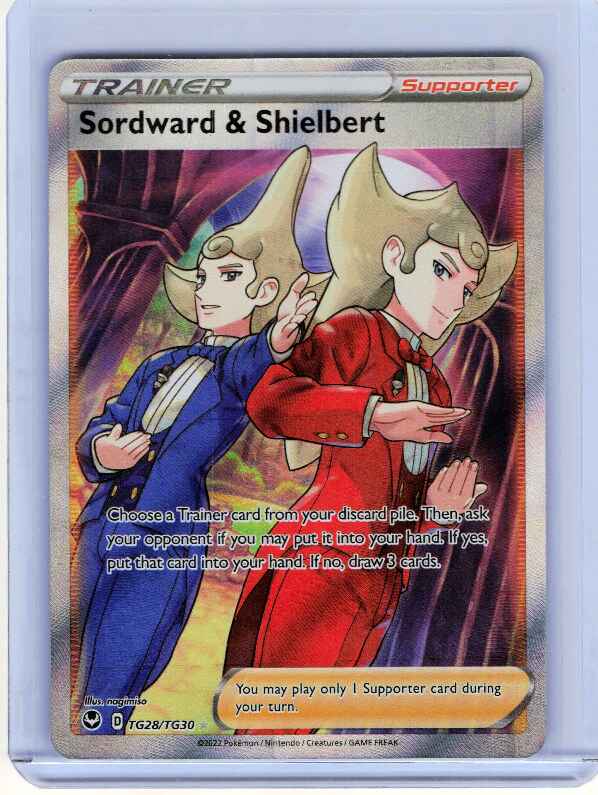 Sordward & Shielbert #TG28/TG30 SWSH12: Silver Tempest Trainer Gallery