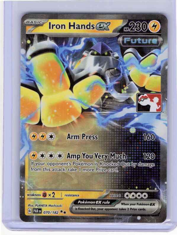 Iron Hands ex #070/182: Prize Pack Series Cards