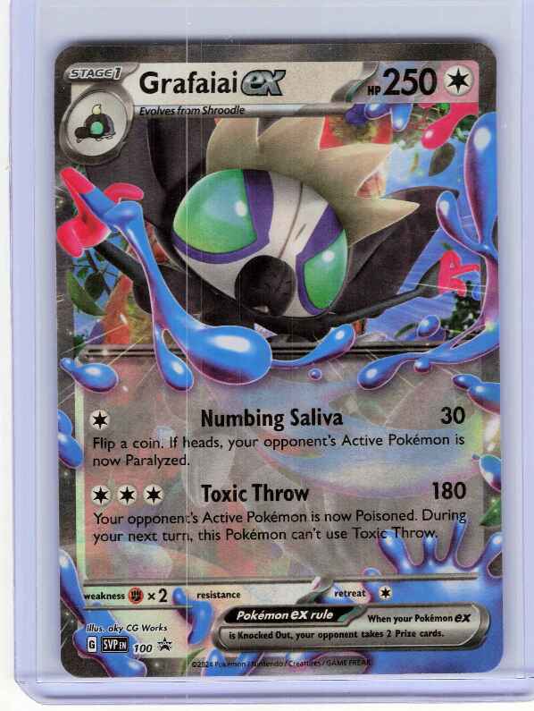 Grafaiai ex #100 SV: Scarlet & Violet Promo Cards