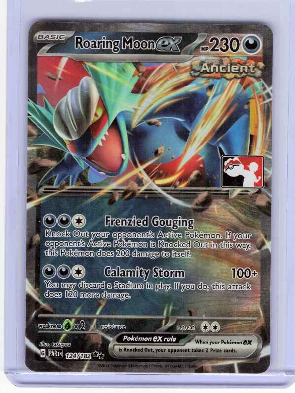 Roaring Moon ex #124/182: Prize Pack Series Cards