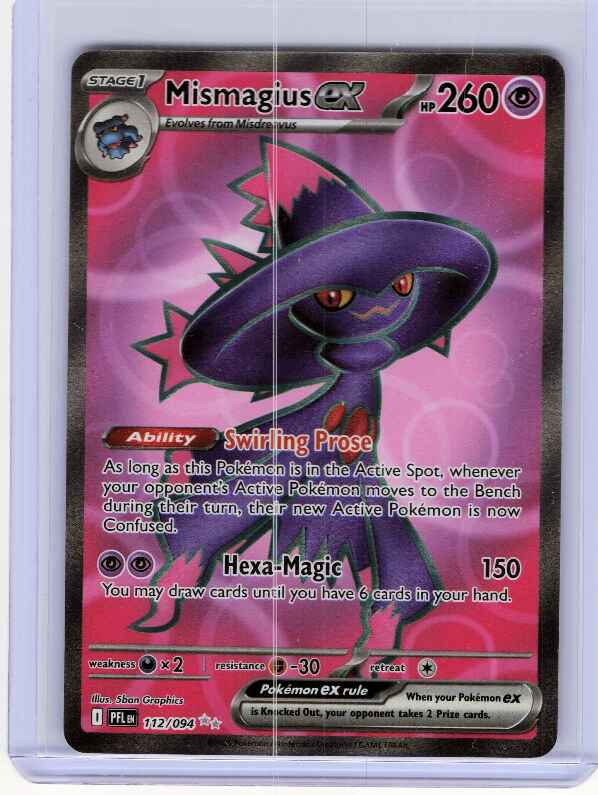 Mismagius EX #112/094: Phantasmal Flames