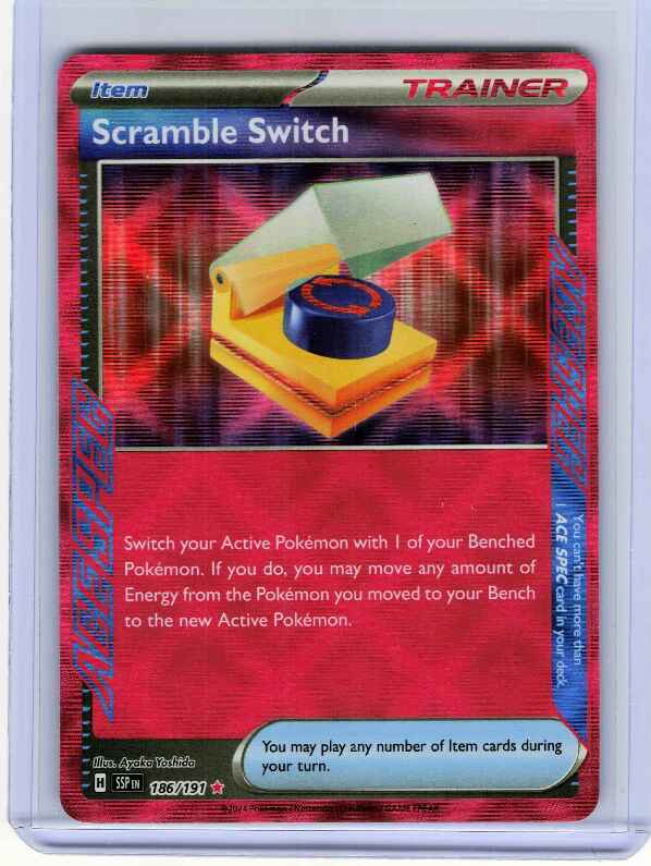Scramble Switch #186/191 SV08: Surging Sparks