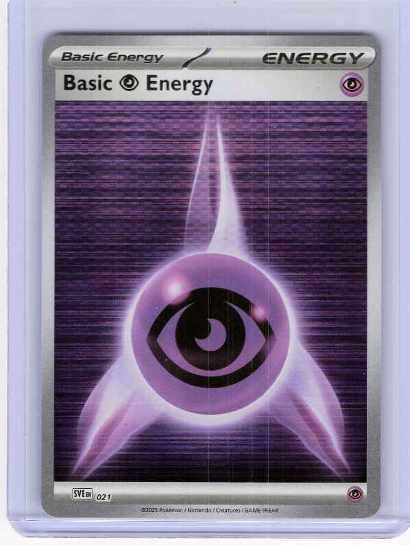 Basic Psychic Energy #021 SVE: Scarlet & Violet Energies